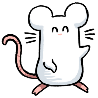 Mäuschen A drawing of my mascot, Mäuschen.